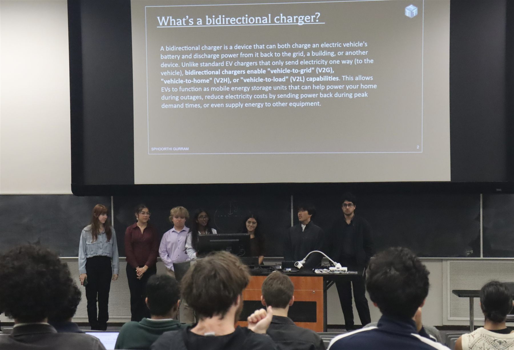 First EV charger presentation